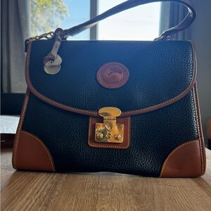 Black and Brown Shoulder Bag